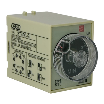 Реле времени 220V ST3PC-G (4-24h) Энергия - Электрика, НВА - Реле, автоматизация и управление - Реле времени - Магазин электроприборов Точка Фокуса