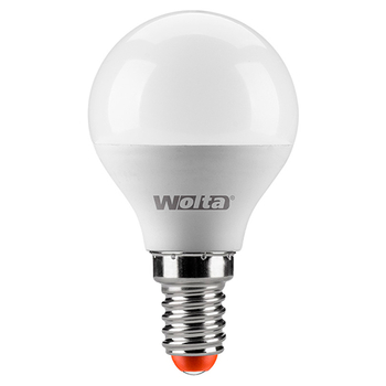 Светодиодная лампа WOLTA Standard G45 5Вт 400лм Е14 300K - Светильники - Лампы - Магазин электроприборов Точка Фокуса