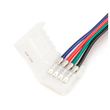 Комплект коннекторов Apeyron Electrics 09-12 (2 клипсы с проводами) для RGB-светодиодной ленты 12В IP20 10 мм - Светильники - Cветодиодные ленты - Магазин электроприборов Точка Фокуса